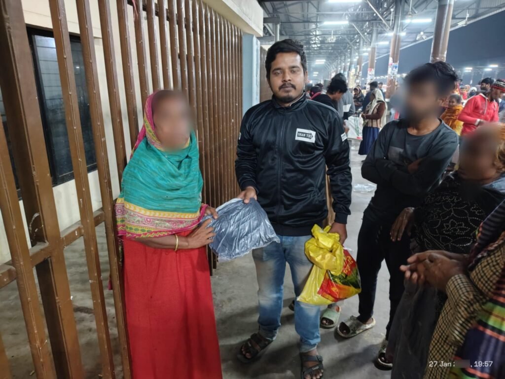 কুবি জালালাবাদ অ্যাসোসিয়েশনের উদ্যোগে শীত বস্ত্র বিতরণ