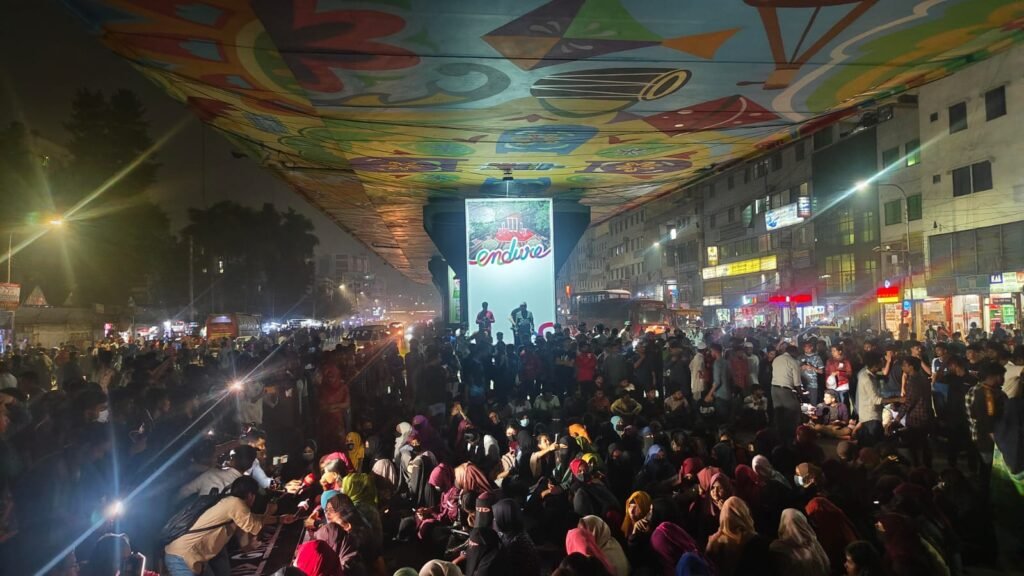 মহাখালী বারাসাত ব্যারিকেড