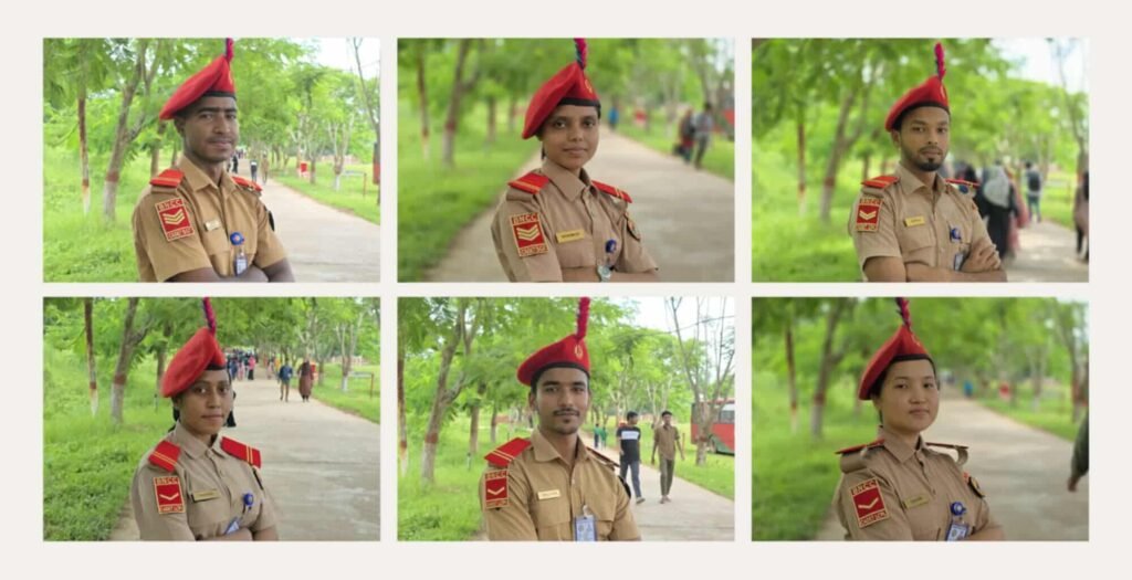 কুবি বিএনসিসি প্লাটুনে ৬ ক্যাডেটের পদোন্নতি